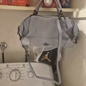 Coach Lane Satchel In Periwinkle